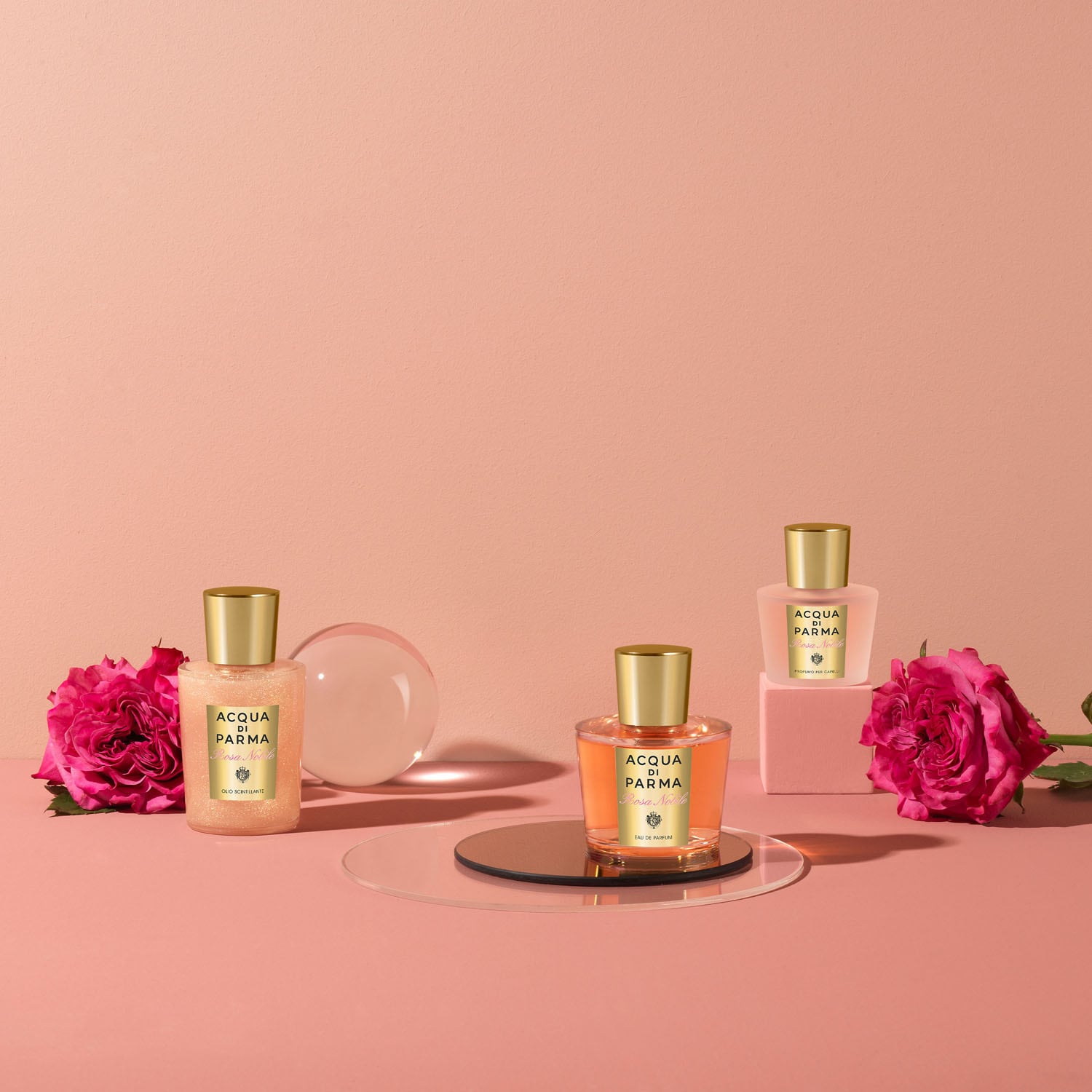 Rosa Nobile - Woda Perfumowana Kwiatowa Piżmowa i ACQUA DI
